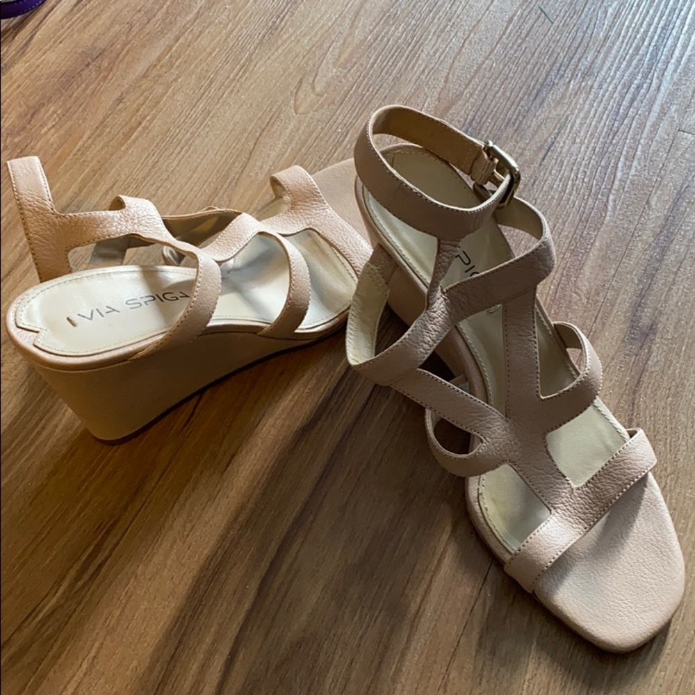 Via Spiga wedge sandals